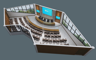 便民服務中心效果圖多媒體設計服務 打造現(xiàn)代化、智能化、人性化的政務服務新窗口